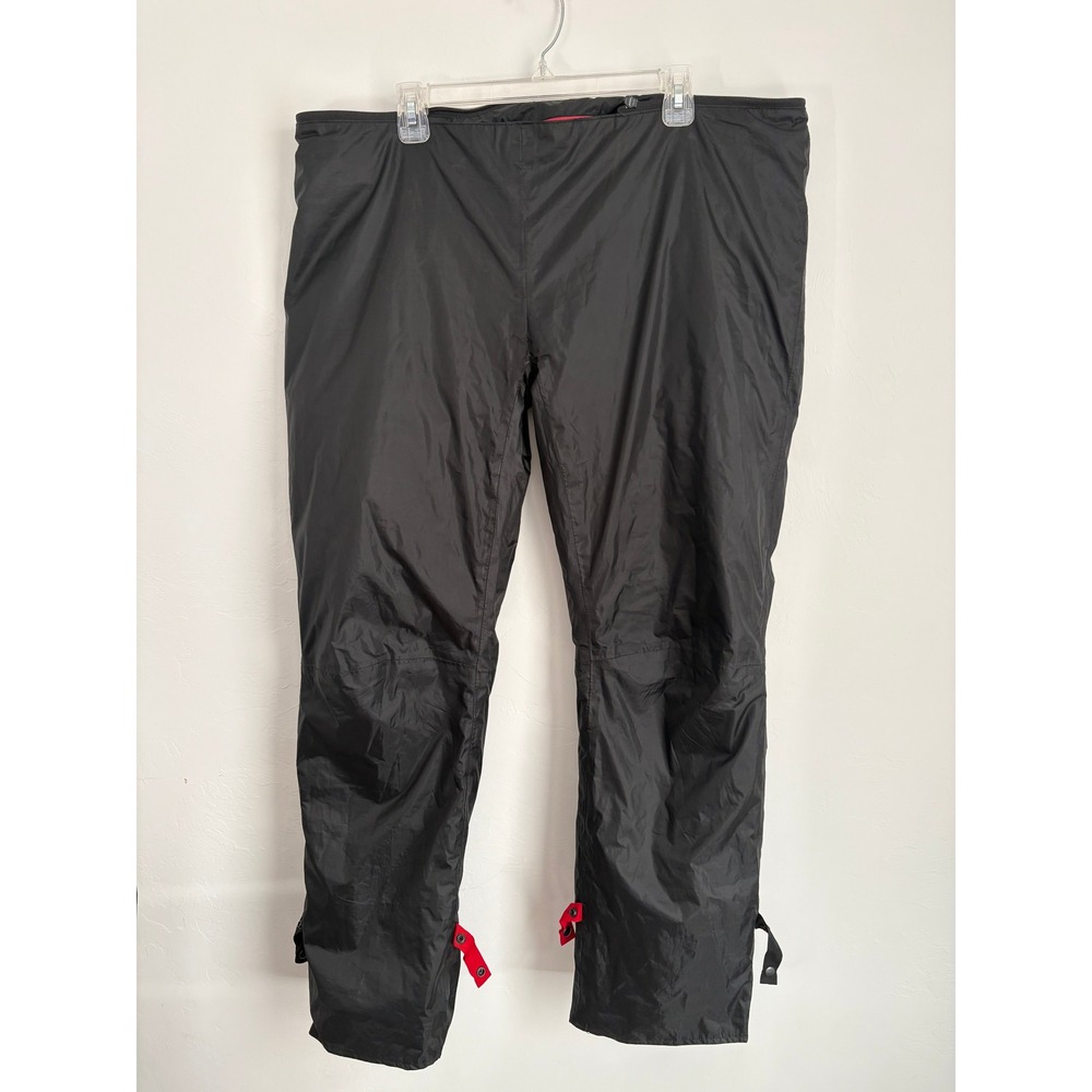 Sedici Men's Large Black Waterproof Motorcycle Riding Overpants Biker Technical